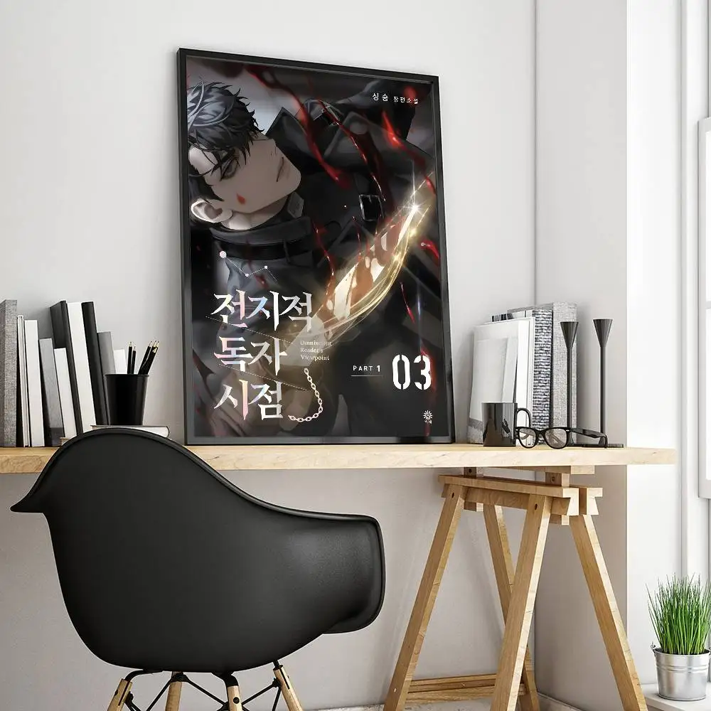 Omniscient Reader Viewpoint Anime Yoo Joonghyuk Wall Art
