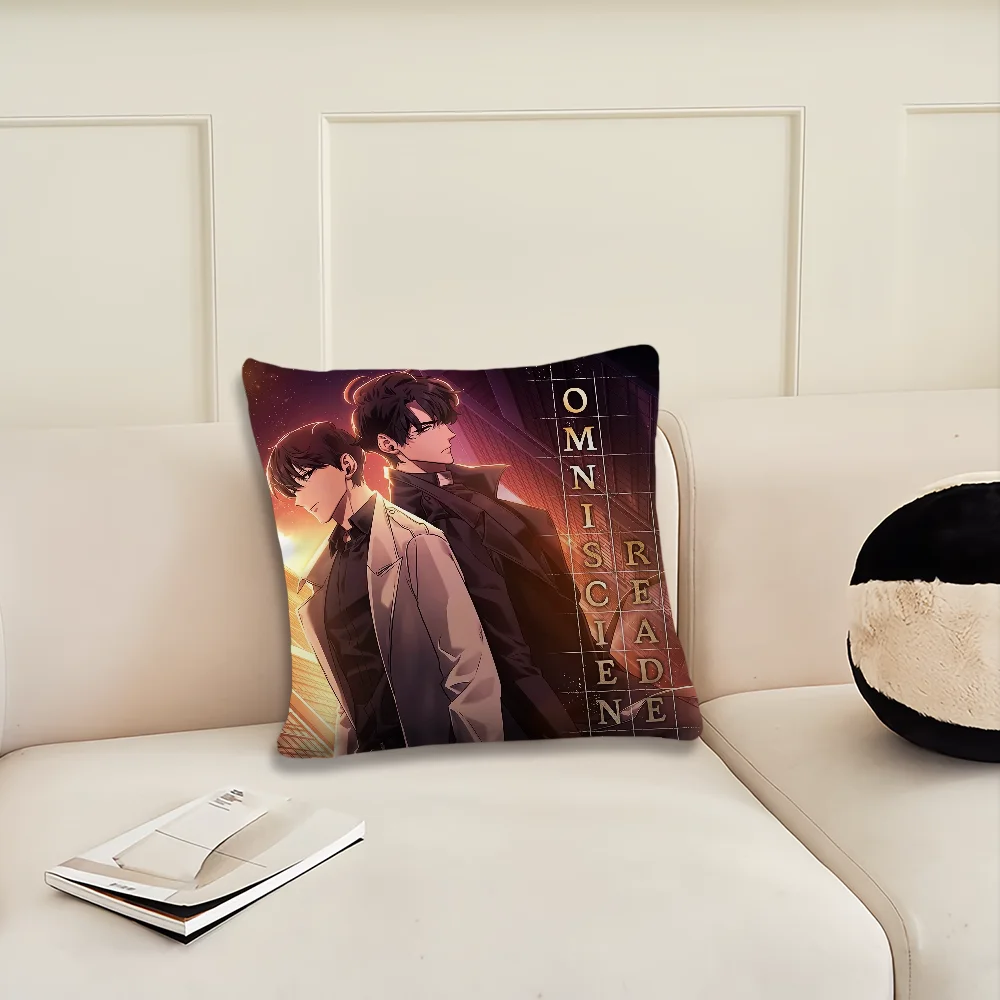 Omniscient Reader Viewpoint Yoo Joonghyuk and Kim Dokja Throw Pillow