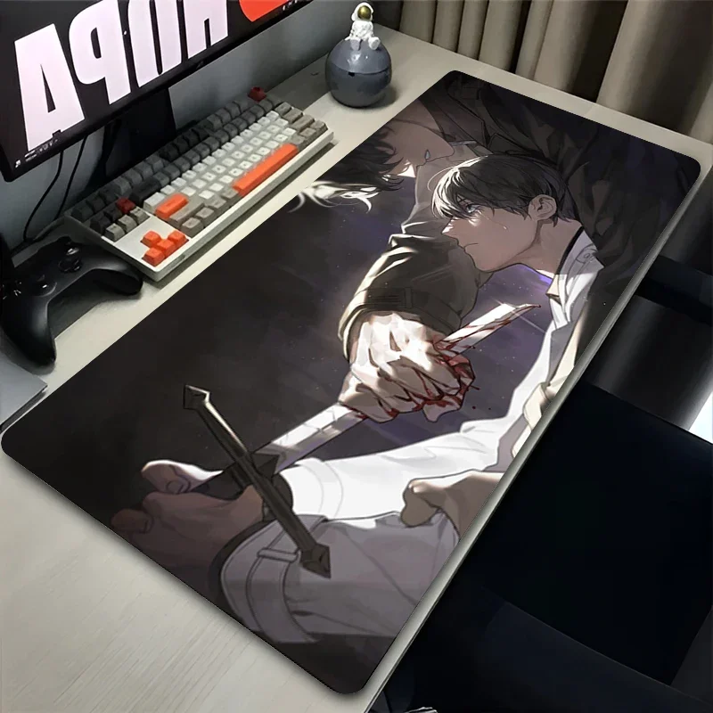 Omniscient Readers Kim Dokja and Yoo Joonghyuk Mousepad