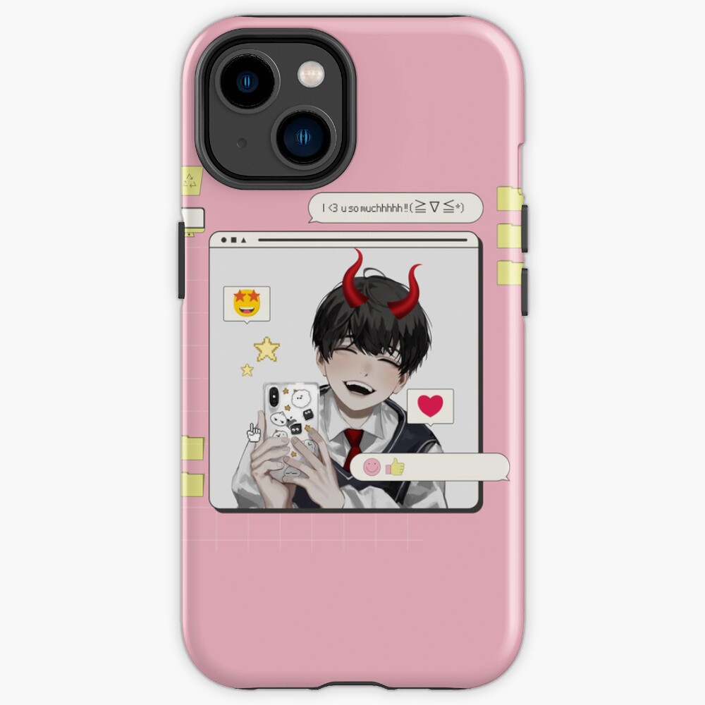 Pink Kawaii Kim Dokja Iphone Case