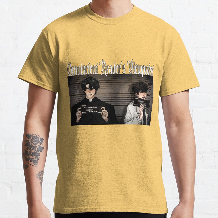 Omniscient Readers Viewpoint Mugshot T-Shirt - Image 2